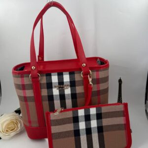 Burberry Kanvas Omuz Çantası